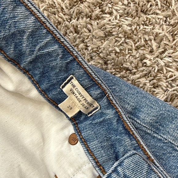 Madewell The Curvy Perfect Vintage Jean size 29 - Picture 6 of 15